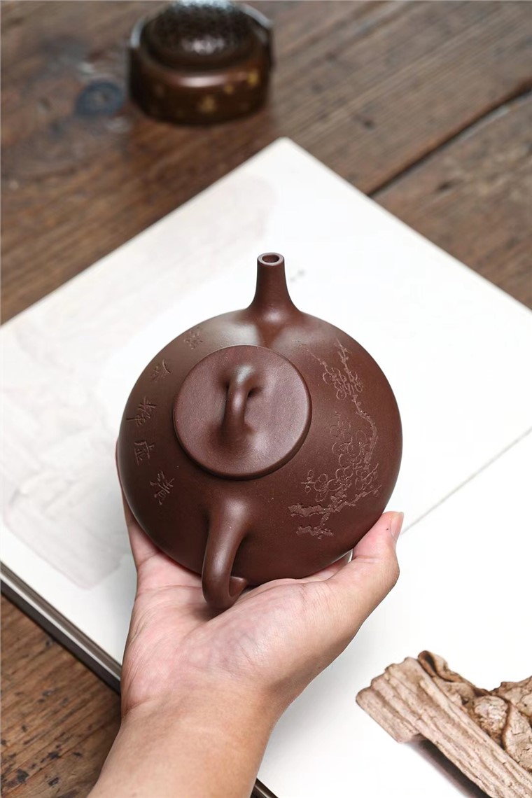 李铭作品 石瓢壶图片