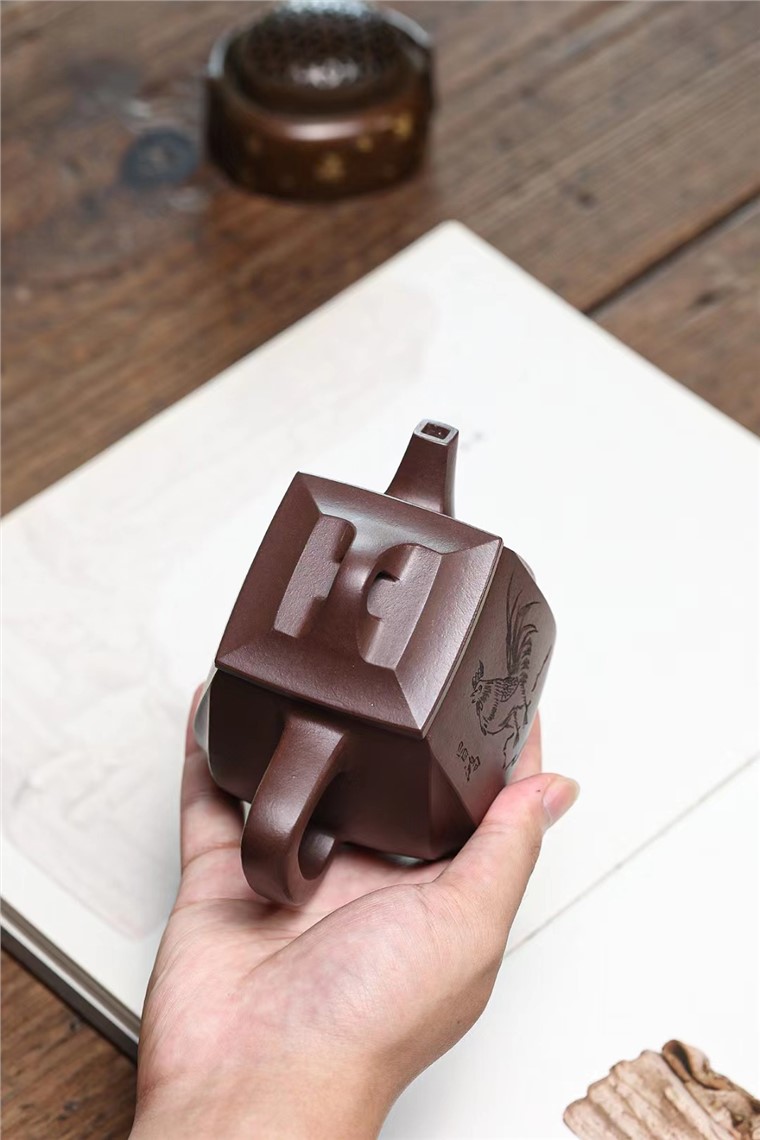 李铭作品 高石瓢壶图片