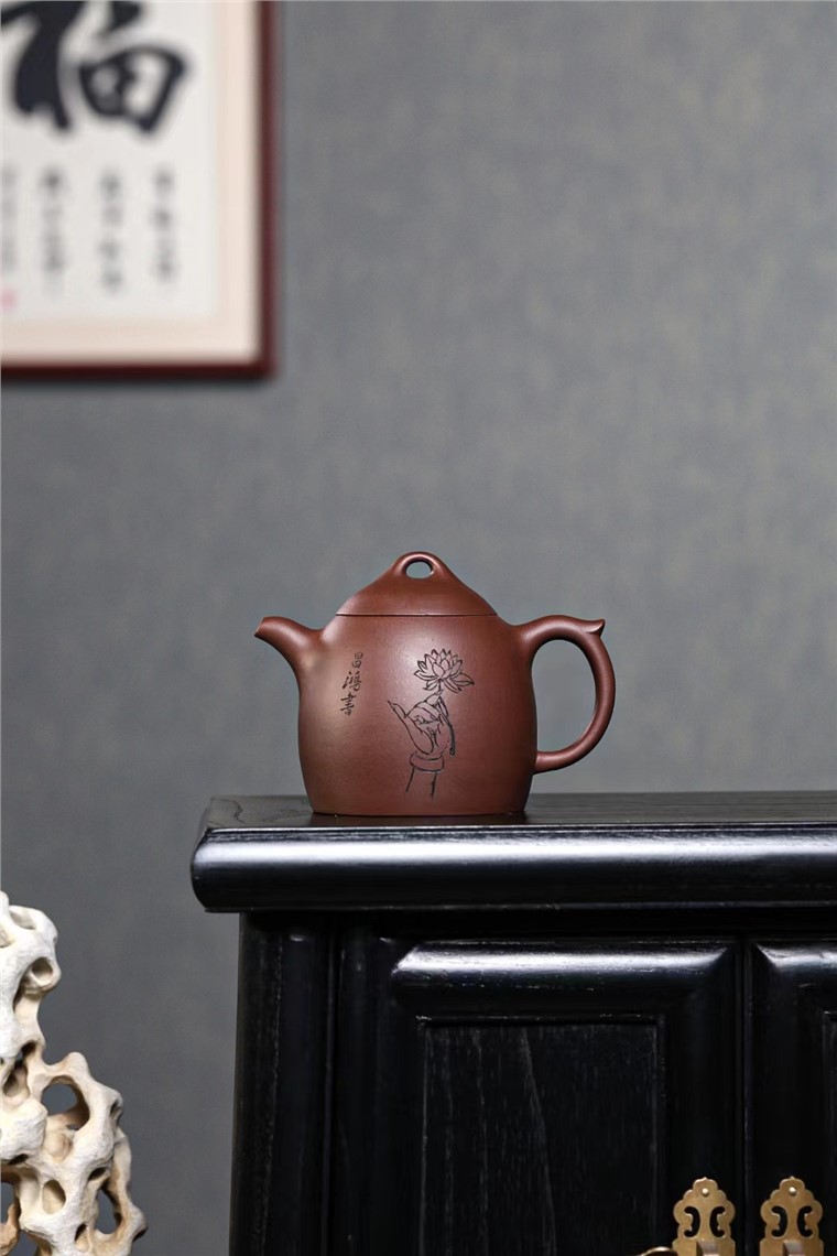 李铭作品 秦权壶图片