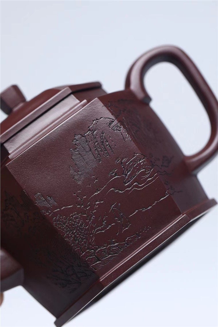 尹祥明作品 六方玉樽图片