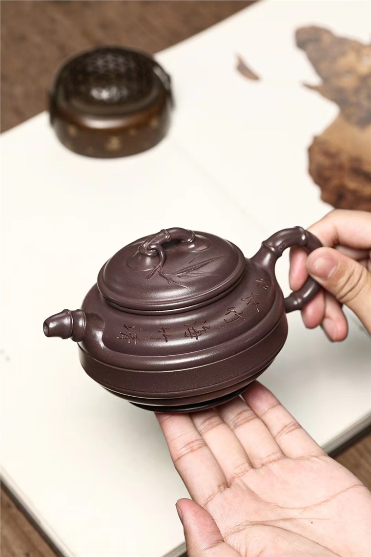 李铭作品 双线竹鼓图片