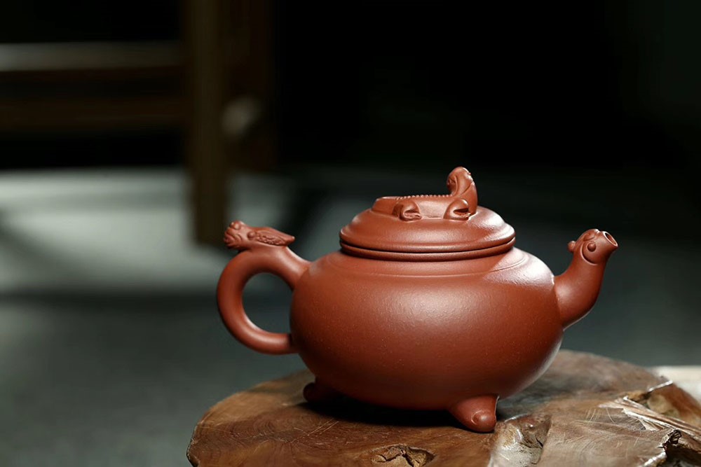 强国青作品 龙凤呈祥