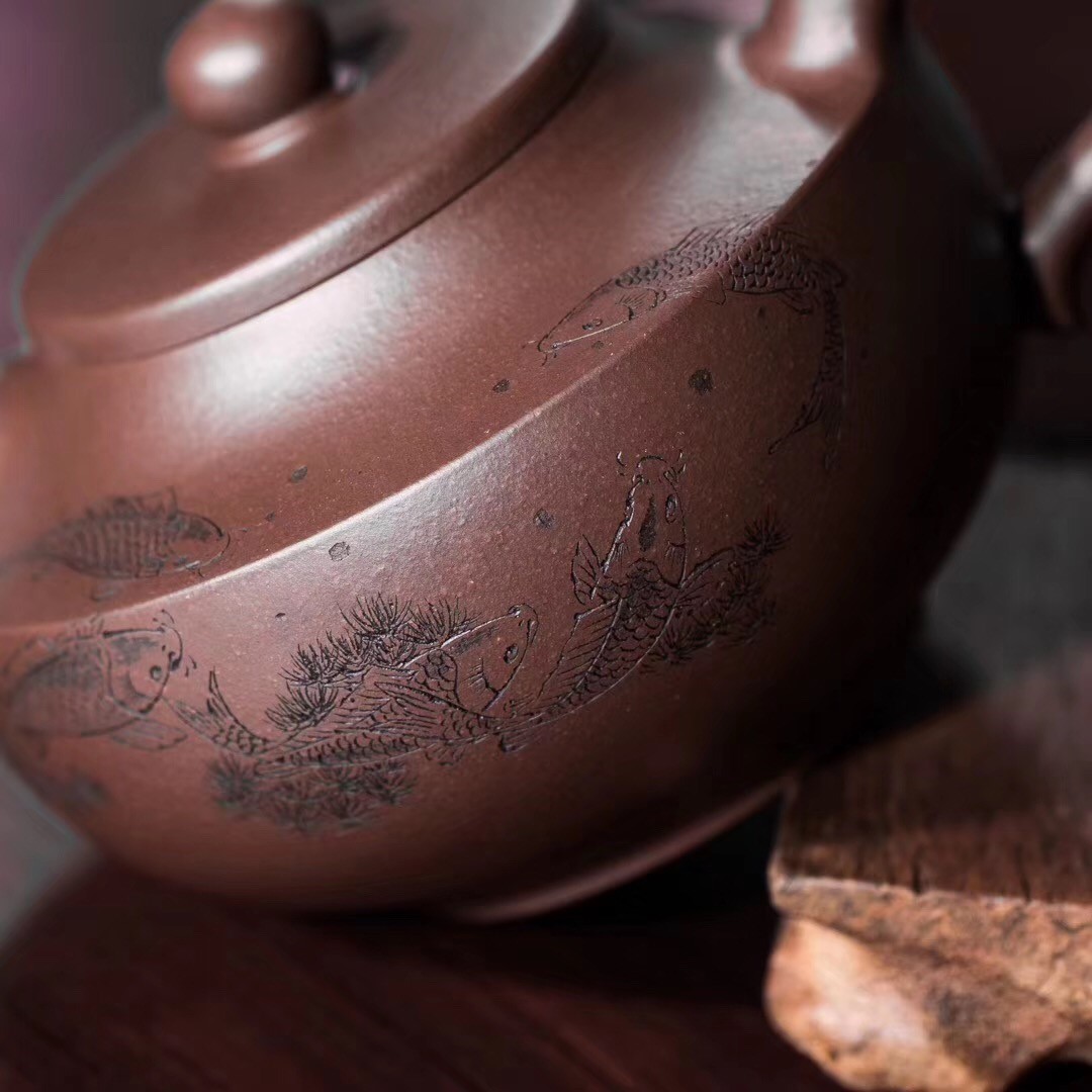 王刚作品 鱼跃龙门