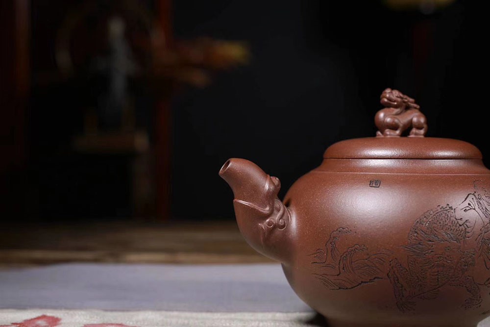 储国峰作品 龙行天下