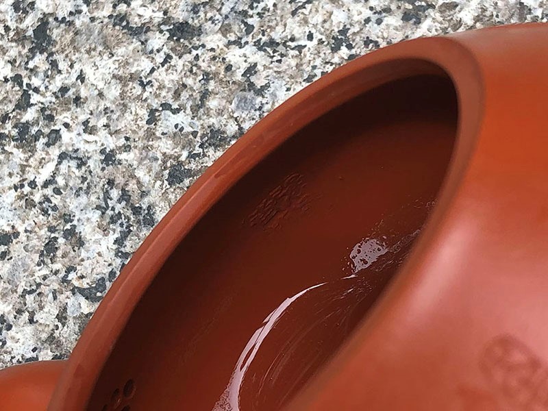 强国青作品 矮石瓢