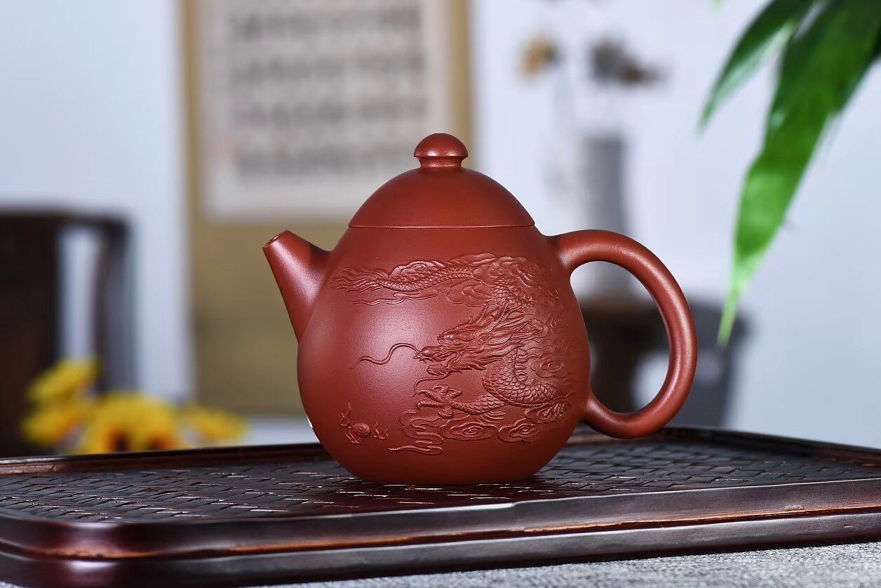 戚志君作品 祥龙龍蛋