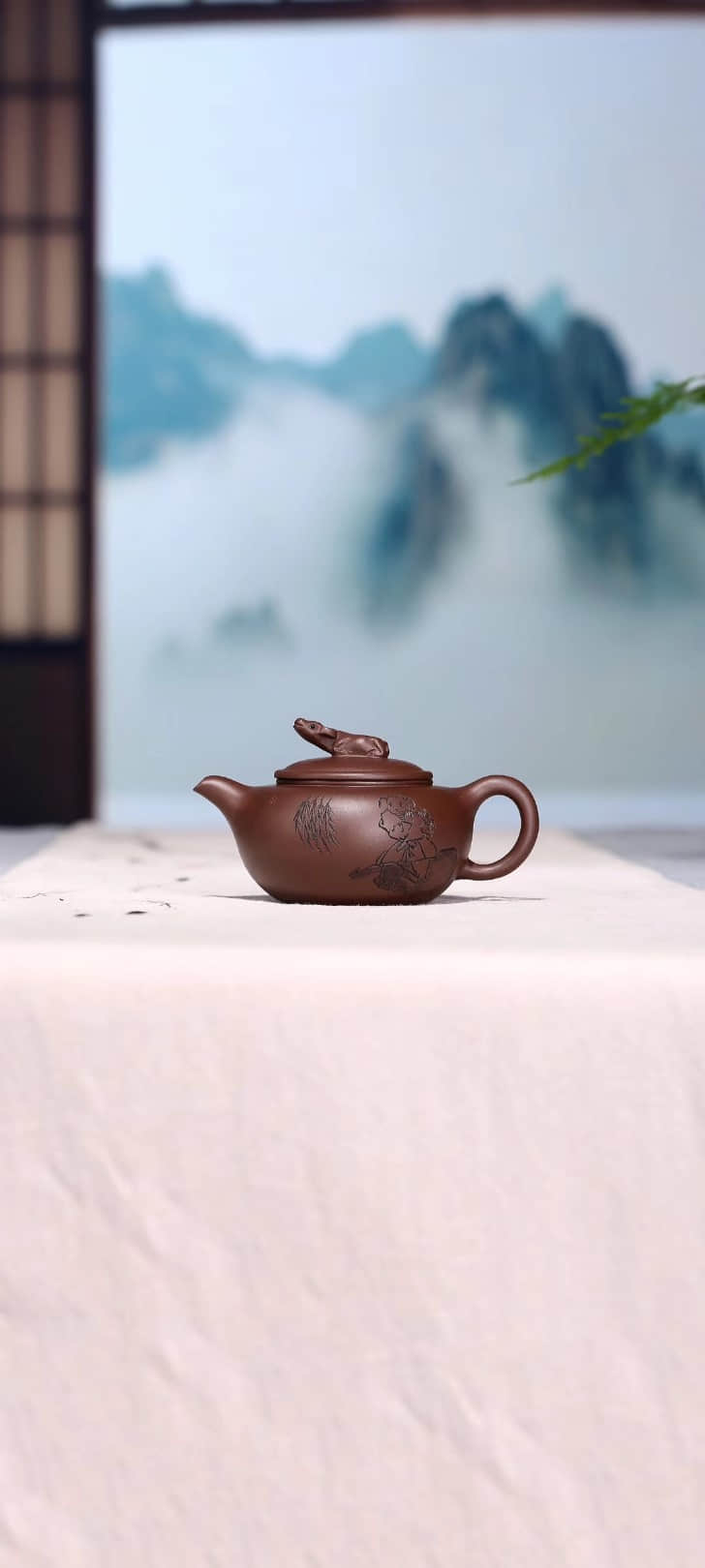 戚志君作品 牧童牛