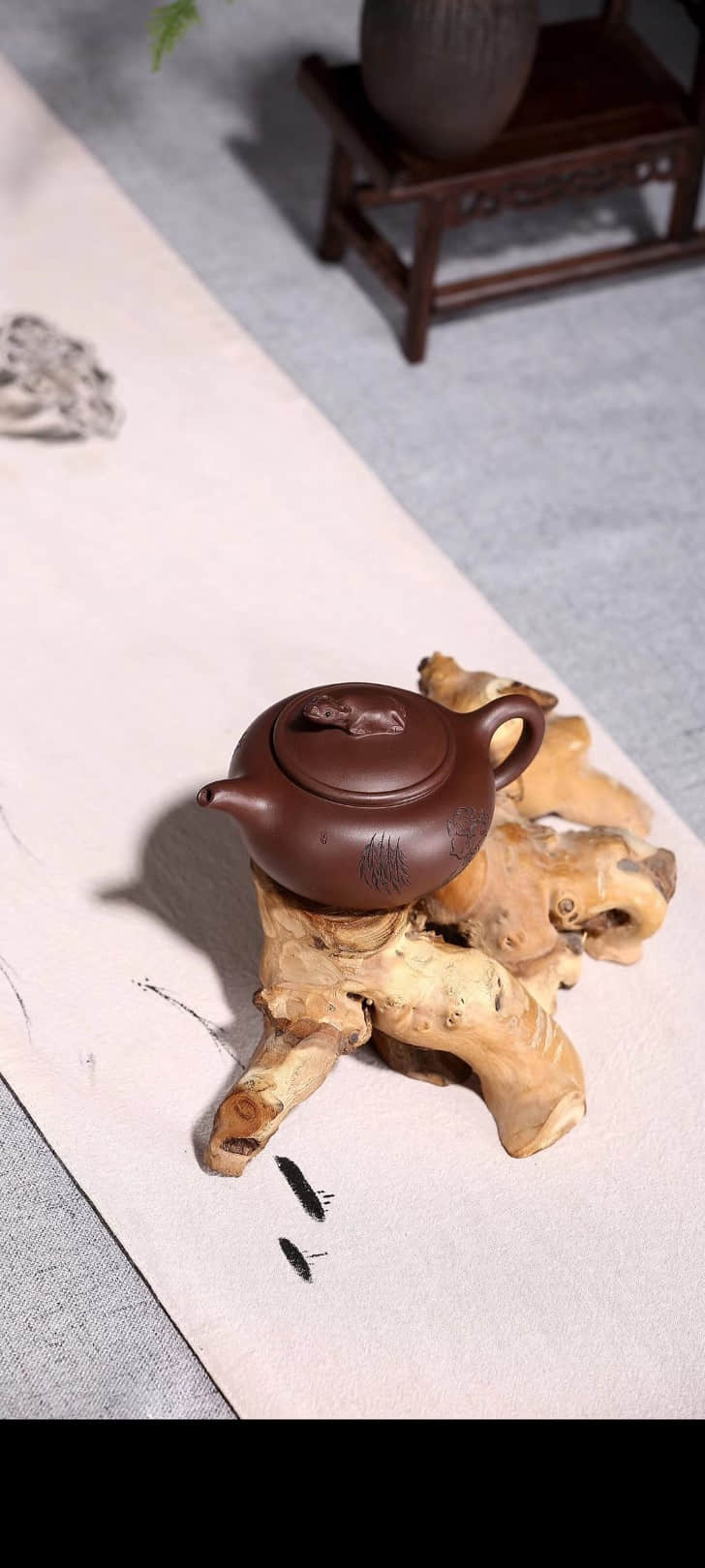 戚志君作品 牧童牛