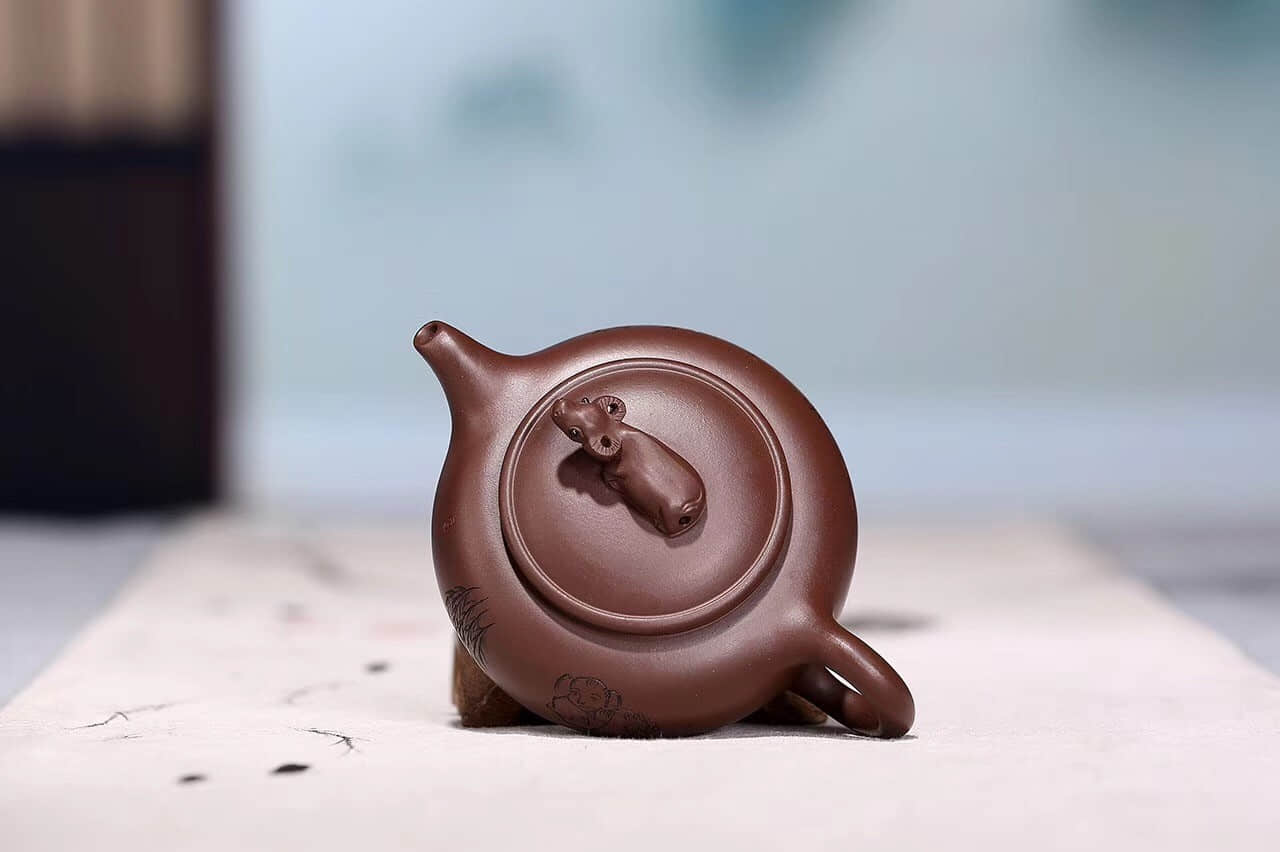 戚志君作品 牧童牛