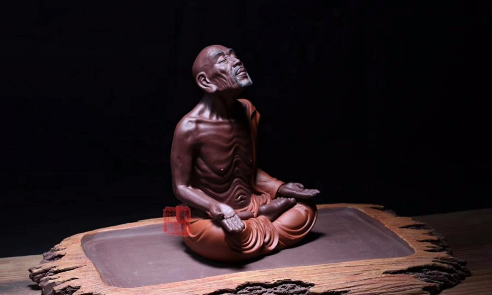 郑裕阳作品 沐心罗汉