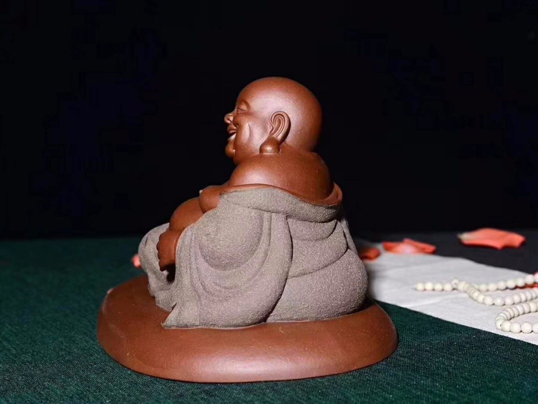 荀少华作品 吉祥勒佛