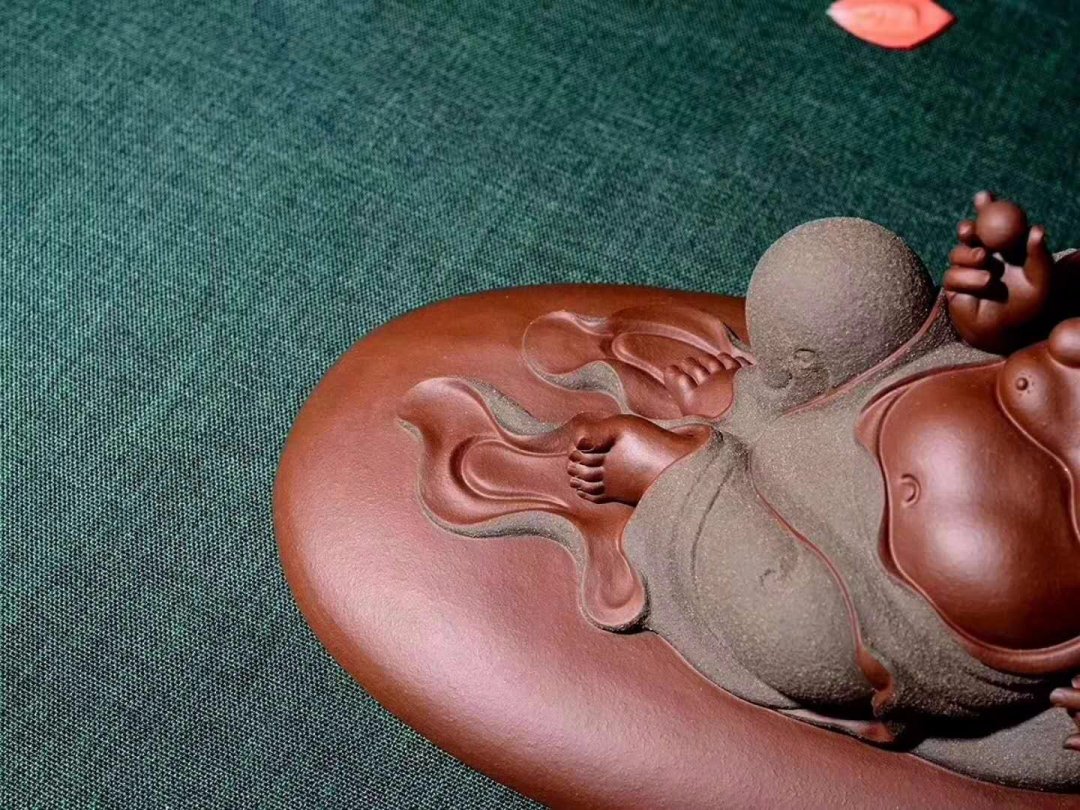 荀少华作品 吉祥勒佛