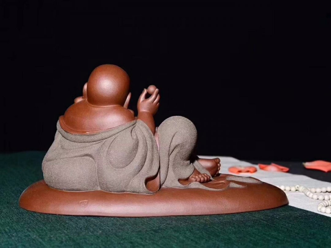 荀少华作品 吉祥勒佛