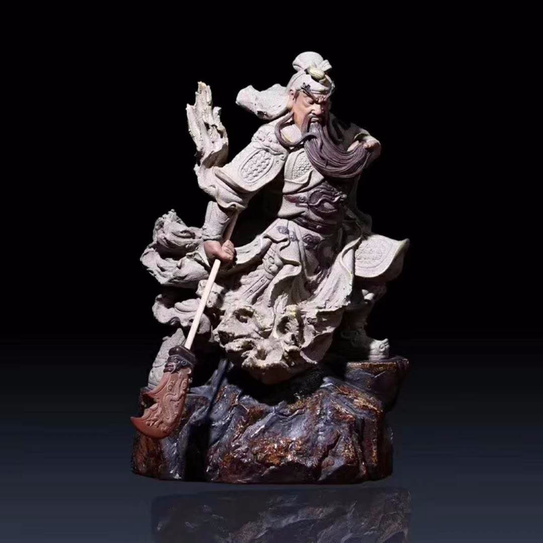 郑裕阳作品 关财神