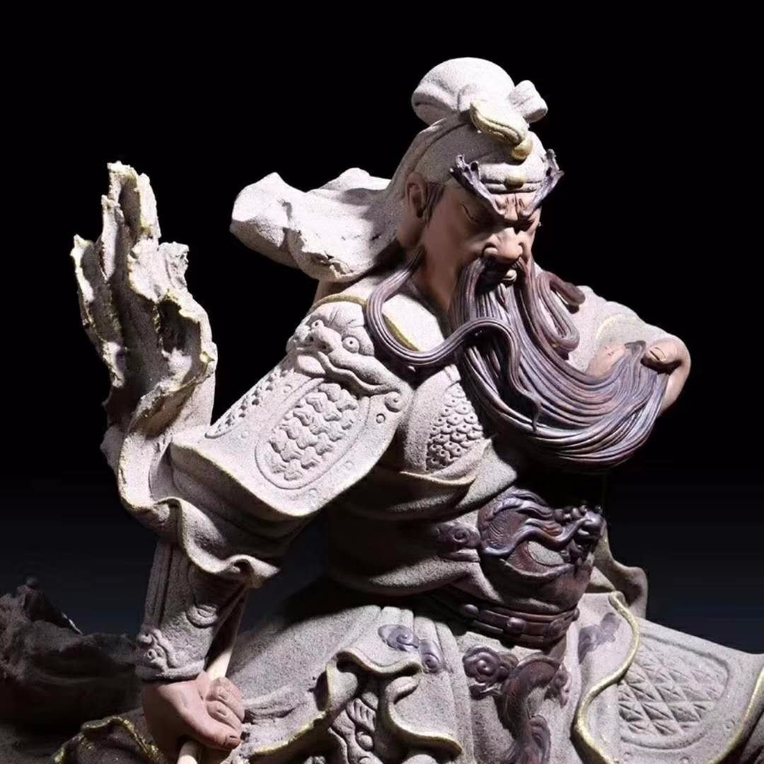 郑裕阳作品 关财神