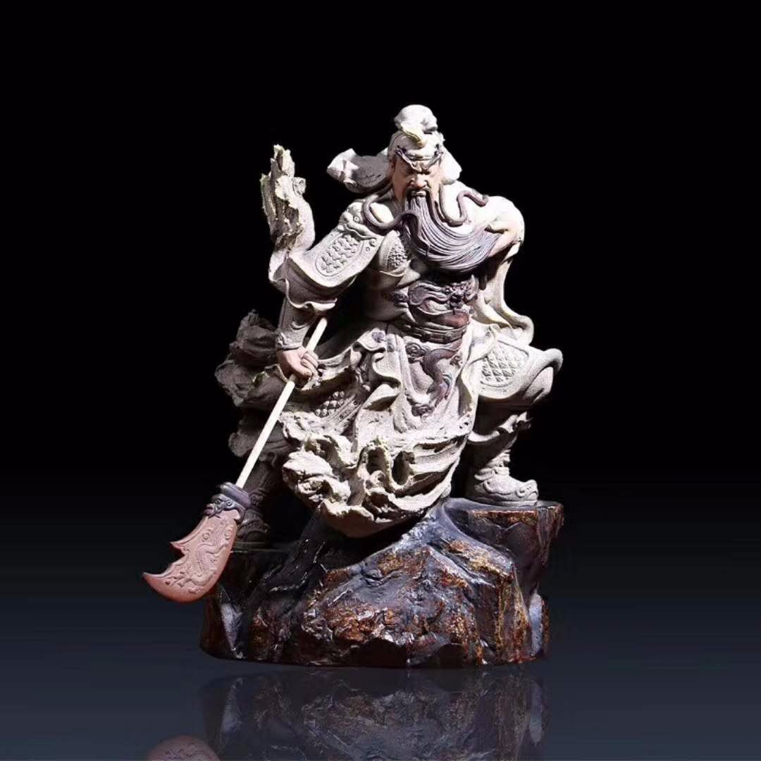 郑裕阳作品 关财神
