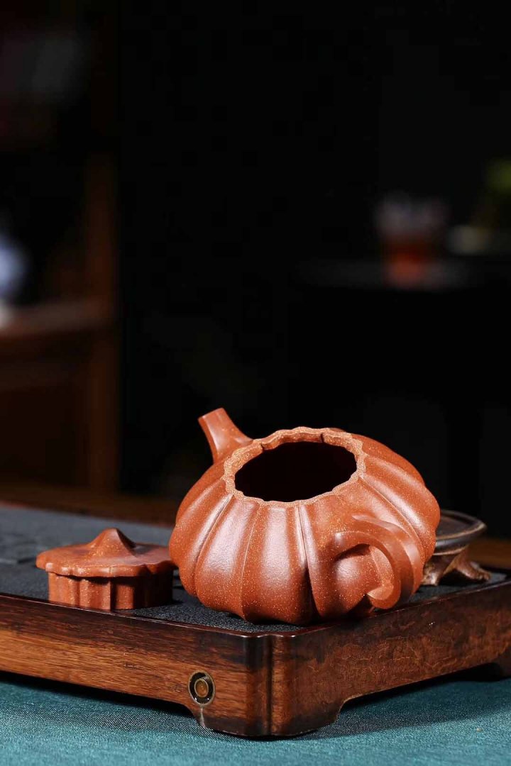 杨军保作品 菱花石瓢