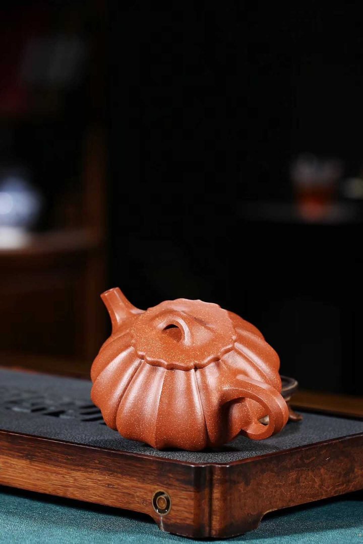 杨军保作品 菱花石瓢