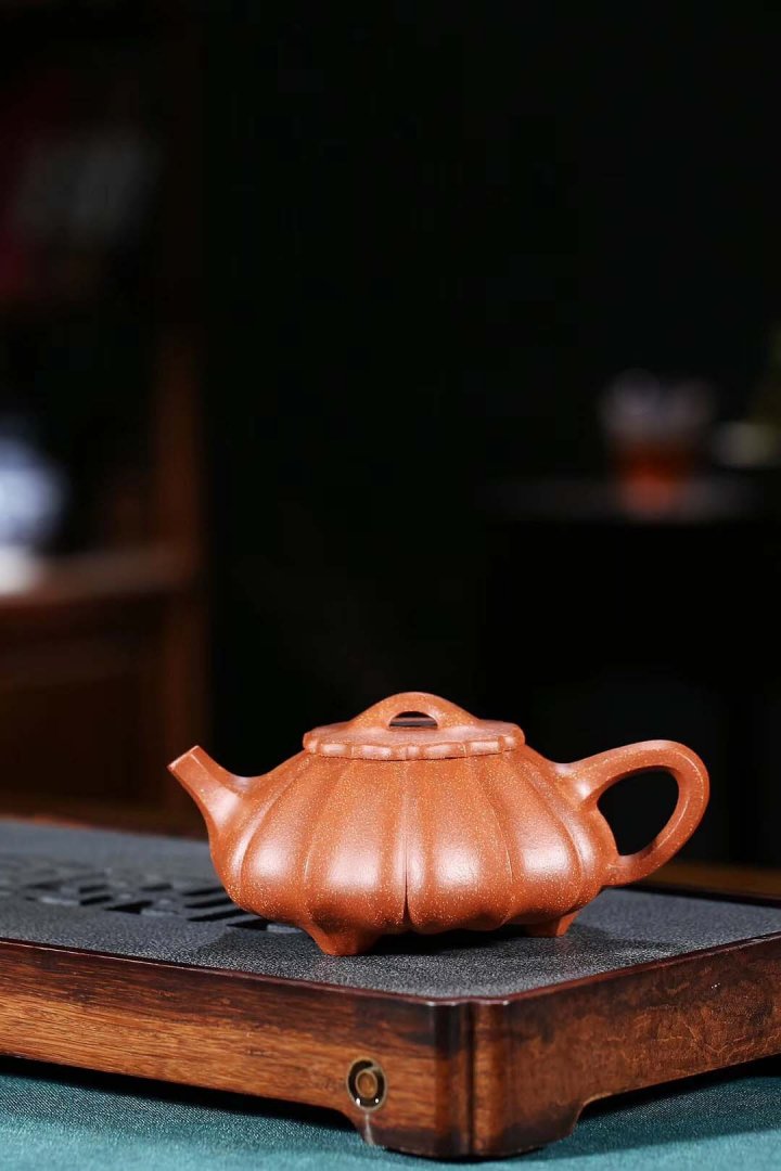 杨军保作品 菱花石瓢