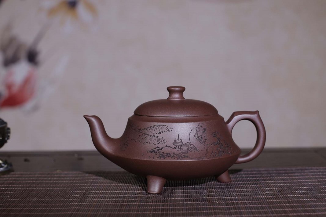 王刚作品 三脚船舫