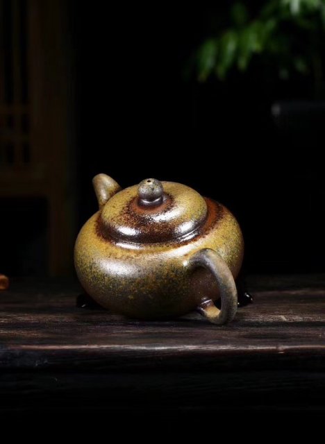 吕海英作品 柴烧-玉润