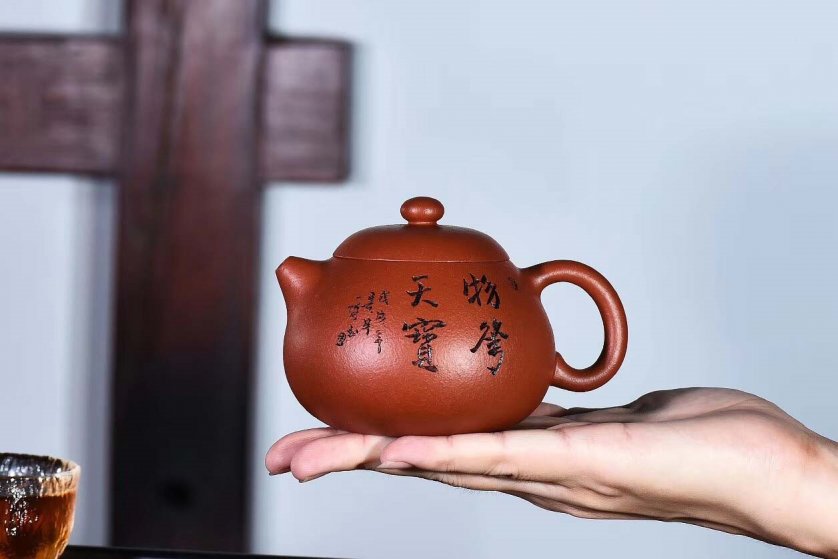 戚志君作品 文旦壶