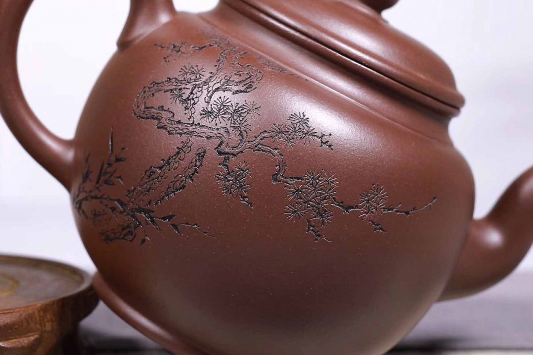蒋峰作品 竹雨松风