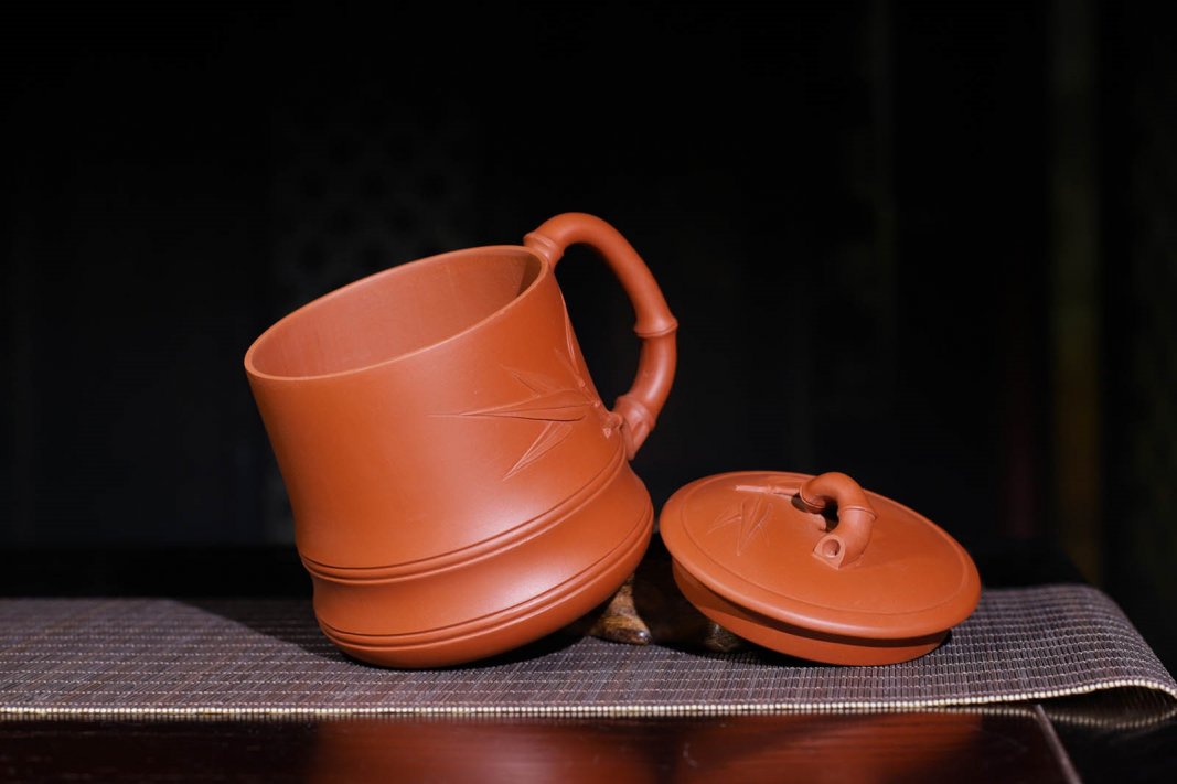 陈伟宝作品 竹叶盖杯