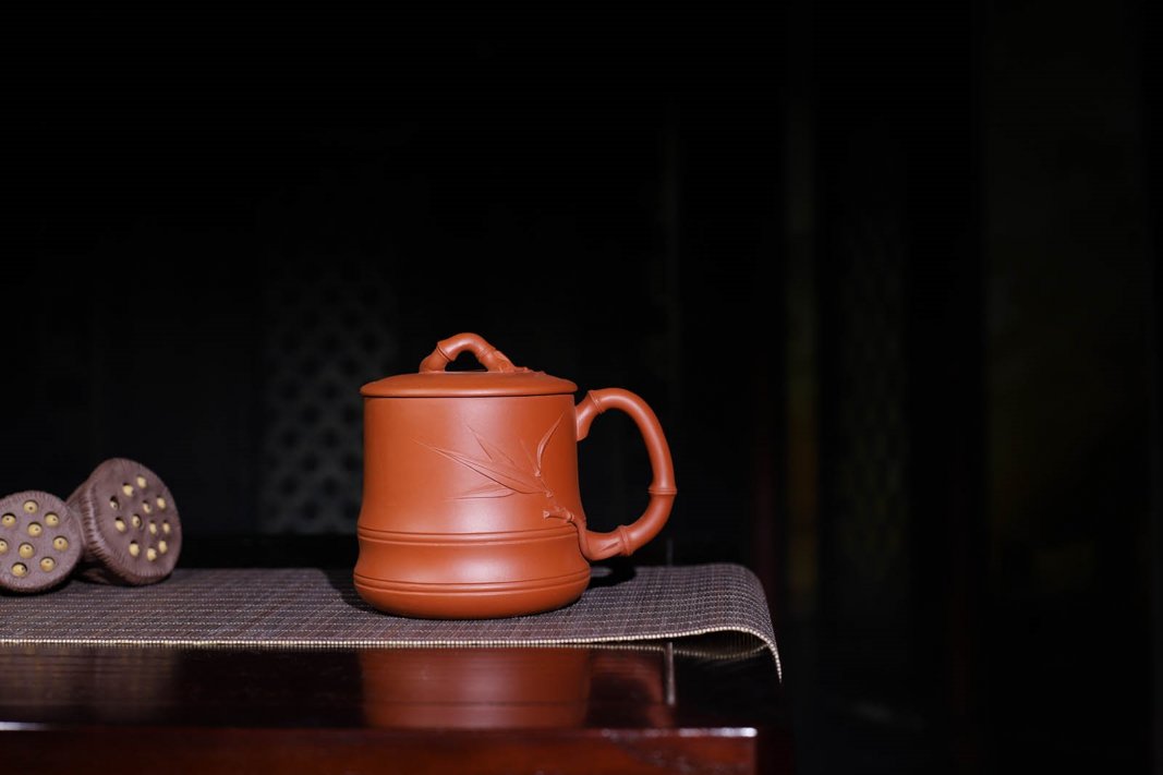 陈伟宝作品 竹叶盖杯