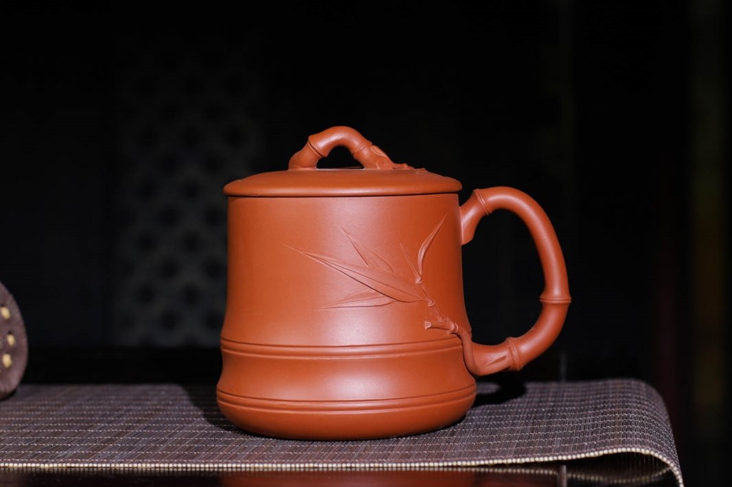 陈伟宝作品 竹叶盖杯
