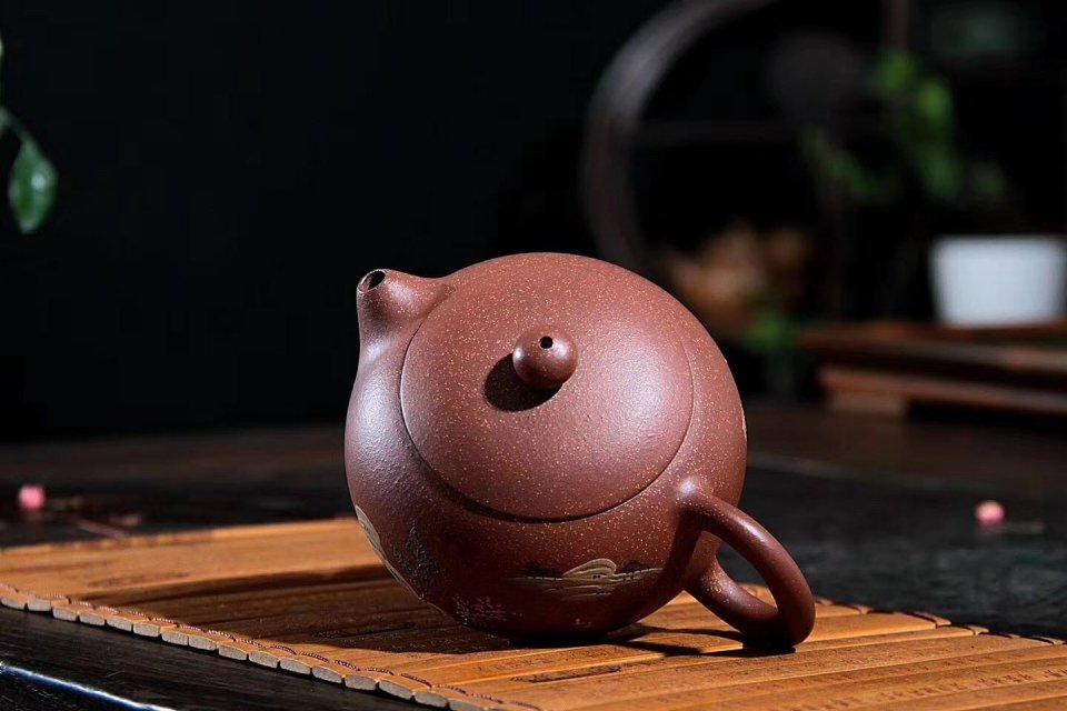 陈浩作品 泥绘西施