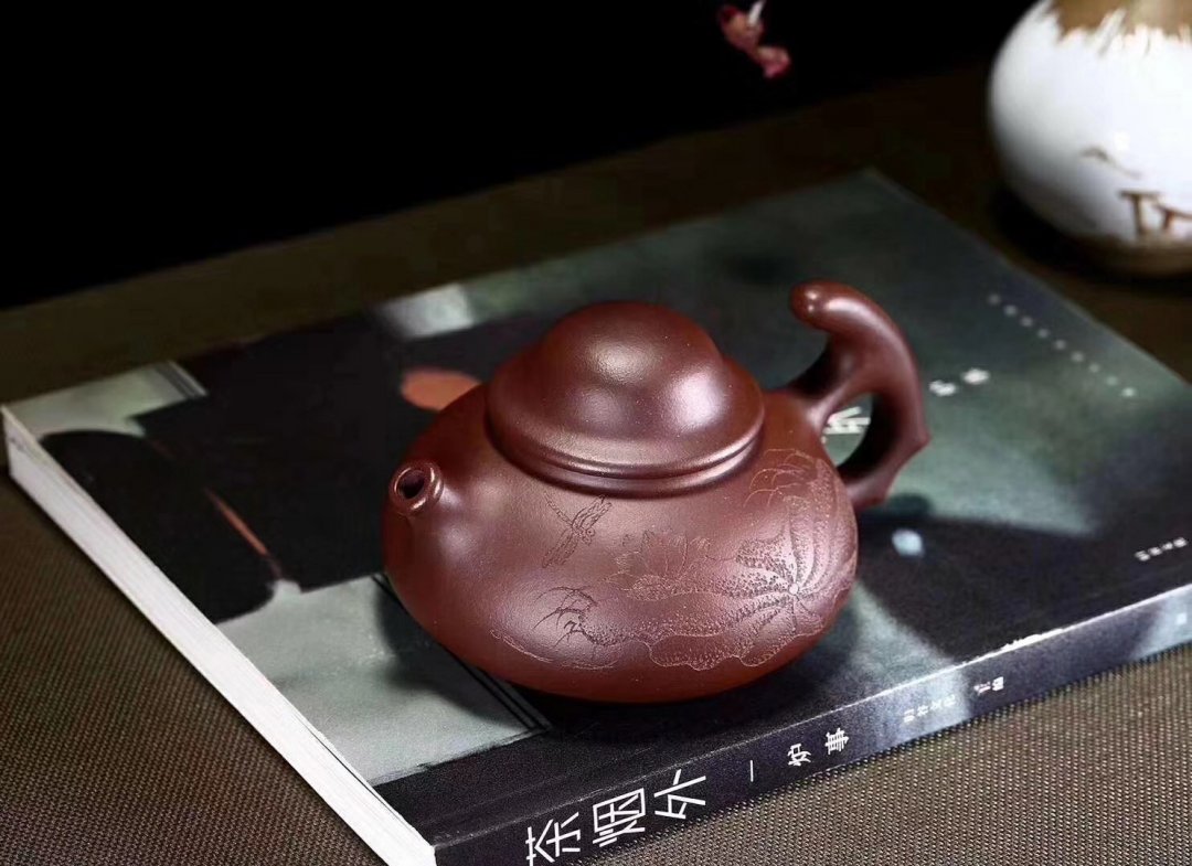 陈浩作品 渔翁壶
