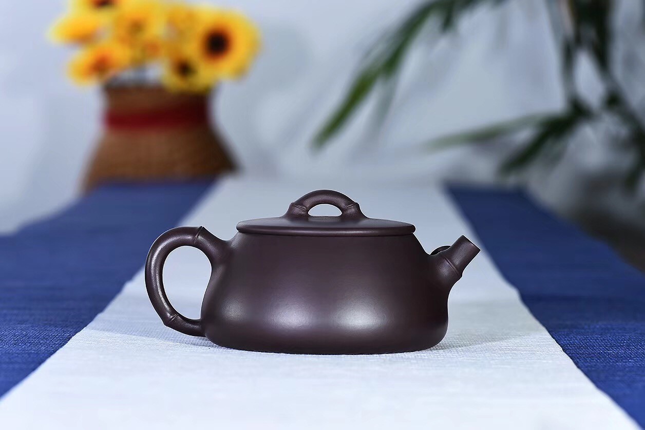 戚志君作品 竹节宽瓢