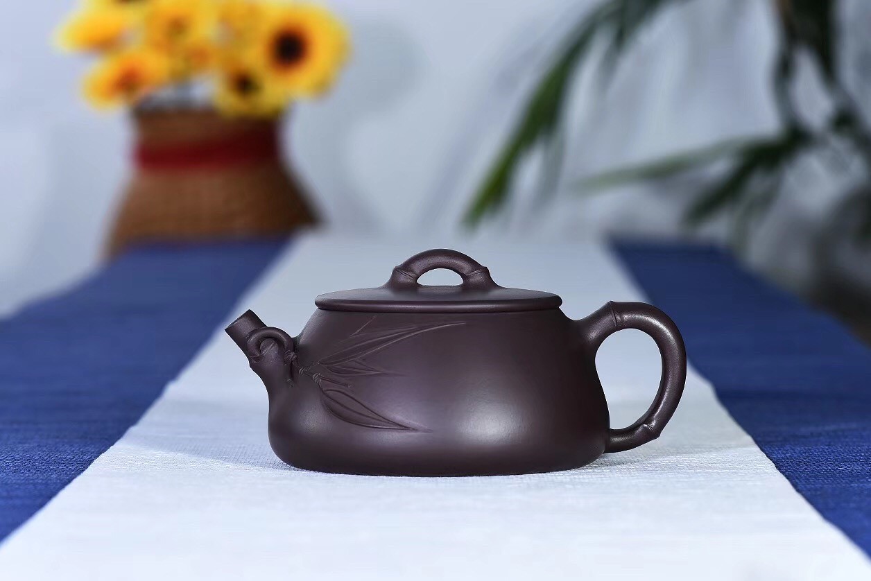 戚志君作品 竹节宽瓢