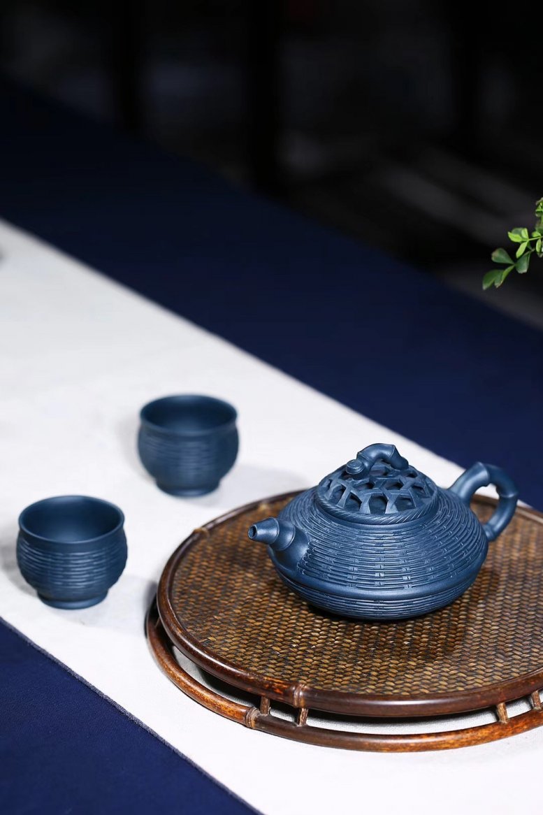 杨军保作品 竹编套具