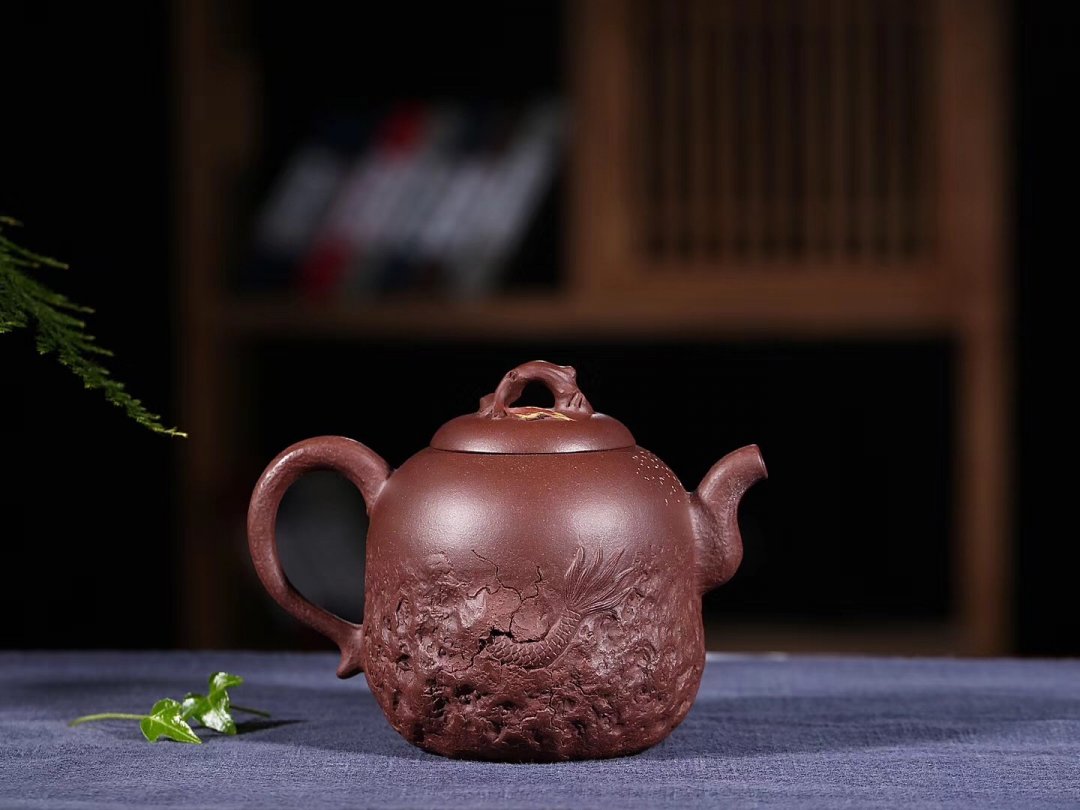 张伟军作品 云龙供春
