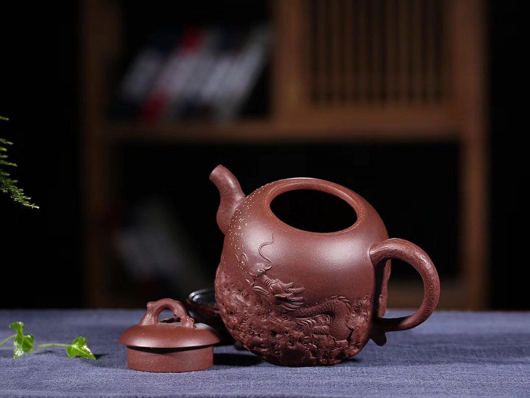 张伟军作品 云龙供春
