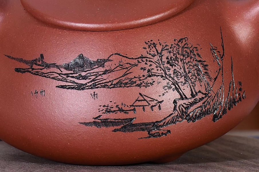 戚志君作品 景舟石瓢