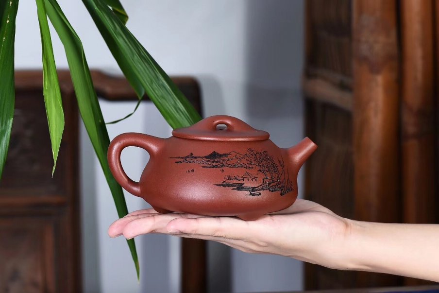 戚志君作品 景舟石瓢
