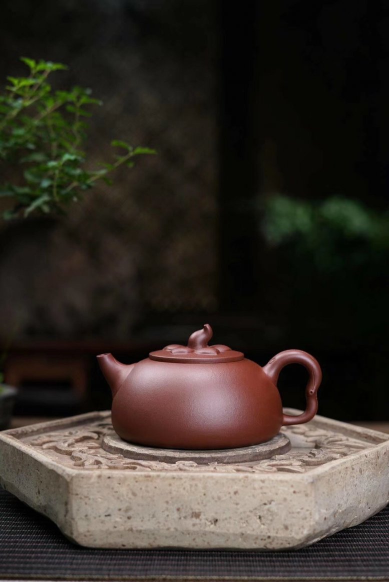 陈浩作品 海棠壶