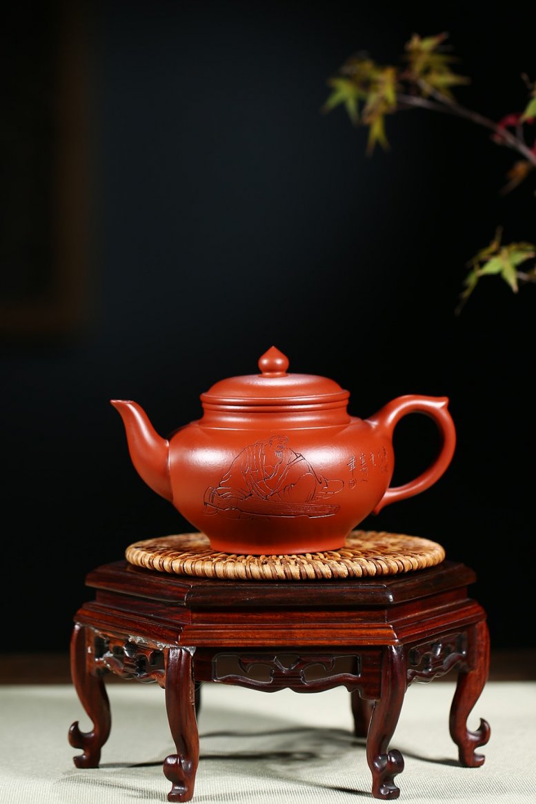 杨军保作品 笑樱(刻人物)