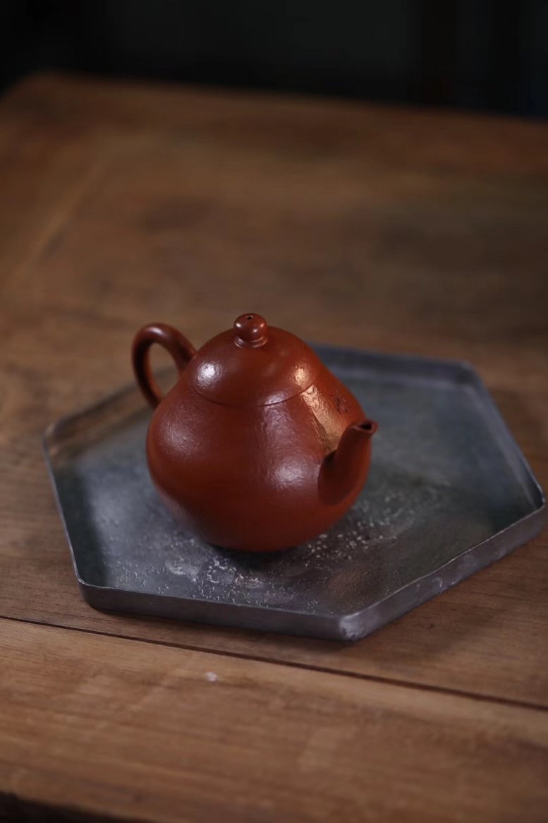 悠然紫砂作品 全手工募古梨型