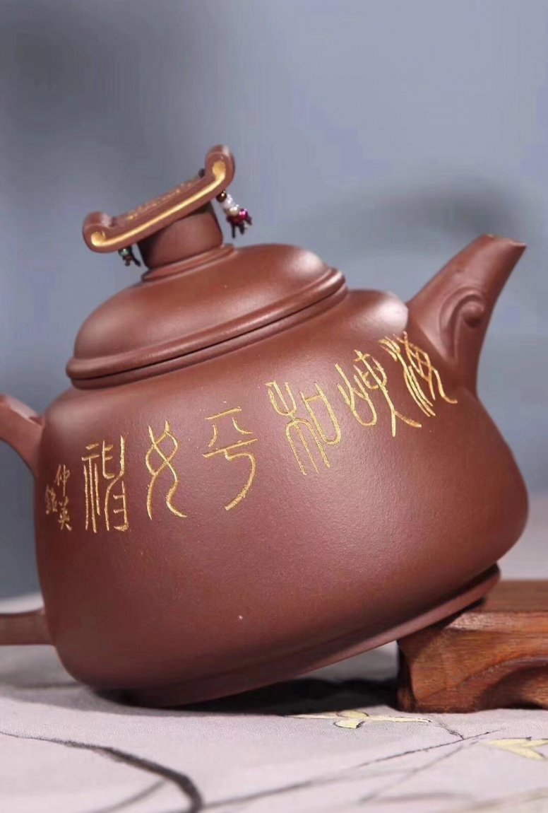 咸仲英作品 妈祖壶