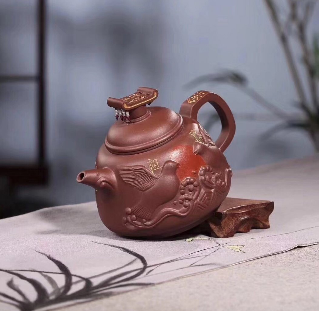 咸仲英作品 妈祖壶