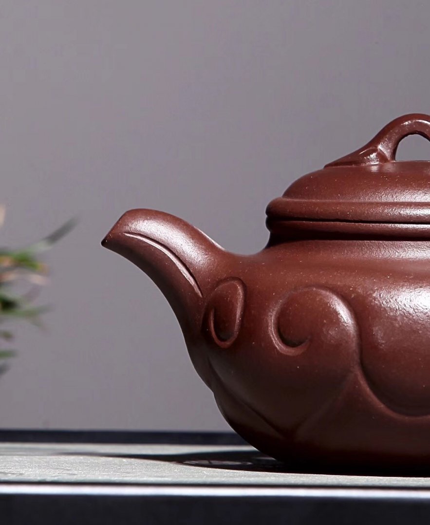 陈顺根作品 仿古如意壶