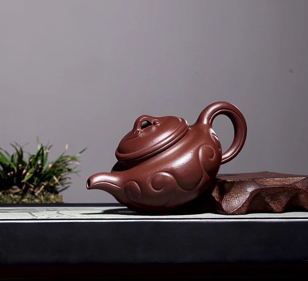 陈顺根作品 仿古如意壶