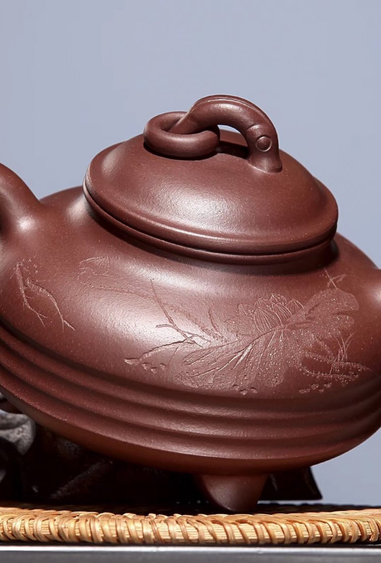 陈顺根作品 鱼樂壶