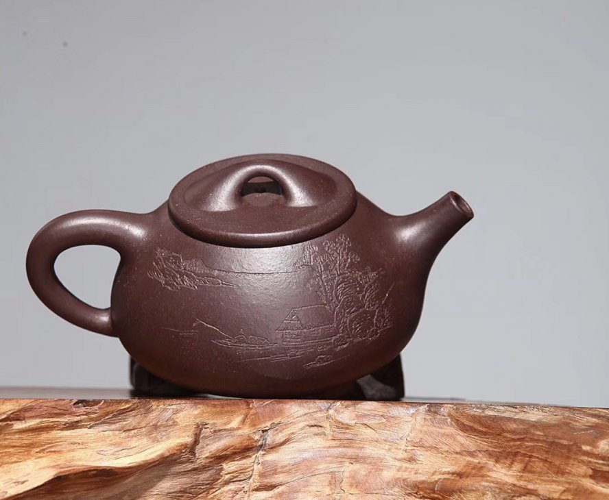 陈顺根作品 石瓢壶
