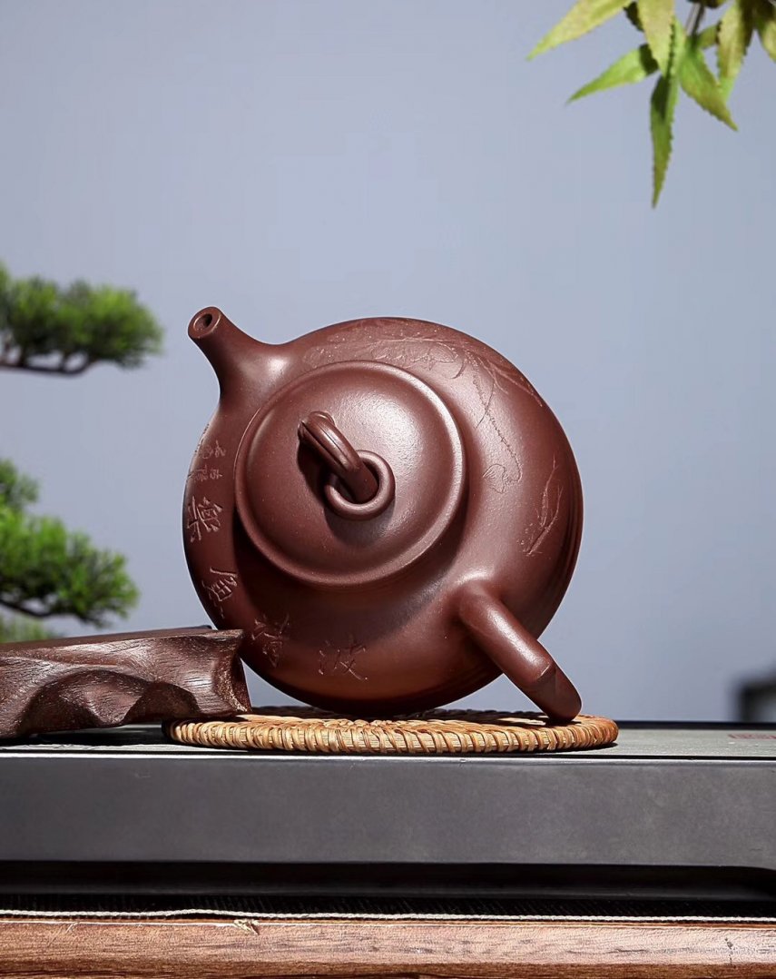 陈顺根作品 鱼樂壶