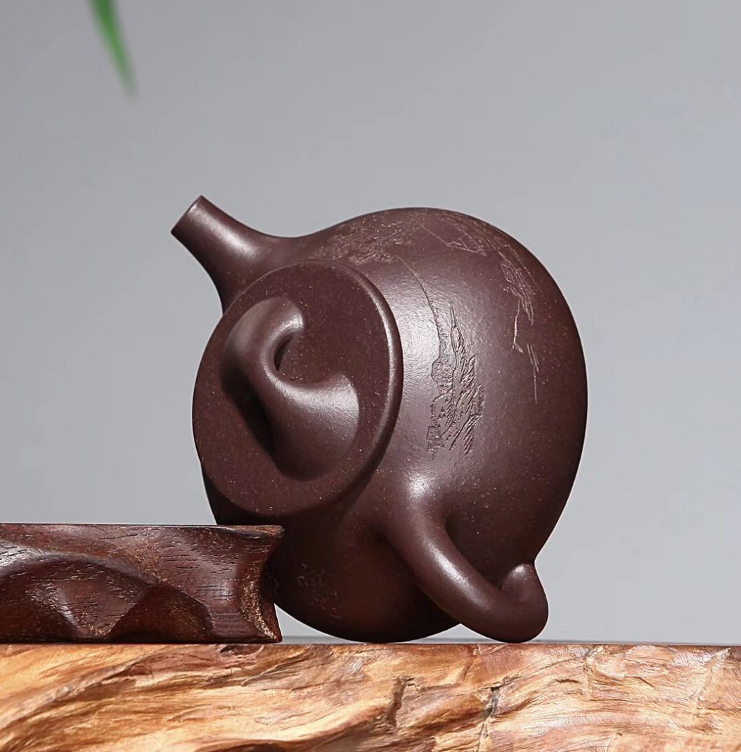 陈顺根作品 石瓢壶